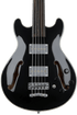 Warwick RockBass Star Bass 5-String Electric Bass Guitar, Solid Black High Polish | Zoso Music Sdn Bhd