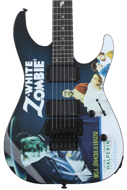 ESP Original KIRK HAMMETT Signature - White Zombie [MIJ - Made in Japan] | Zoso Music Sdn Bhd