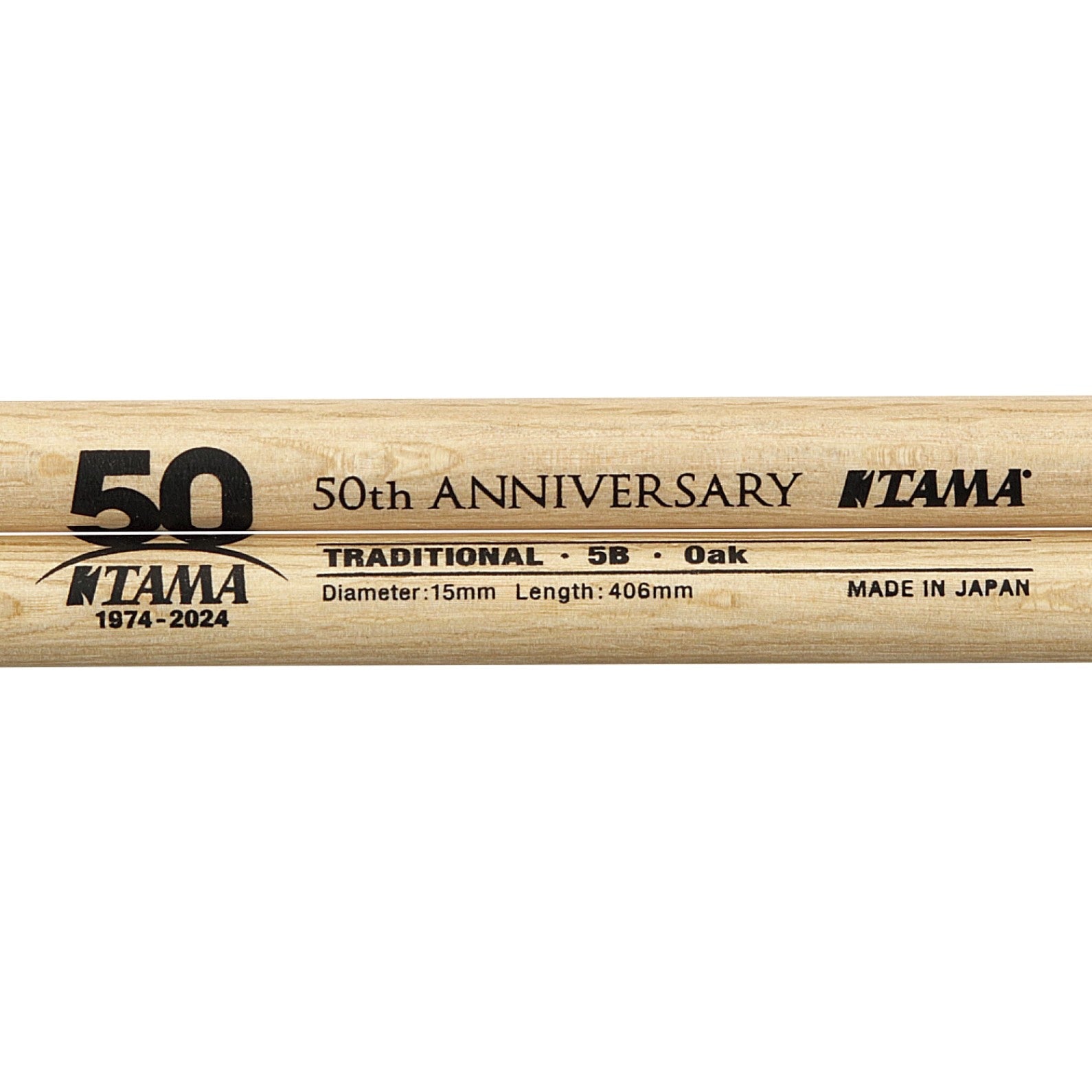Tama 5B-50TH Anniversary Limited Edition 5B Japanese Oak Drumstick |  TAMA |  DRUMSTICK |  Zoso Music