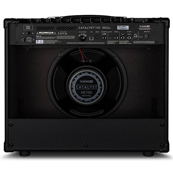 Line 6 Catalyst 100 Rear View Zoso Music 