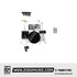 Phenyx Pro PTD-10 Drum Microphone Kit, Drum Mics 7-Pieces, Full Metal Wired Dynamic Drum Mic Set for Bass/Tom/Snare/Hi-hat Cymbals |  PHENYX PRO |  WIRELESS-ANTENNA |  Zoso Music