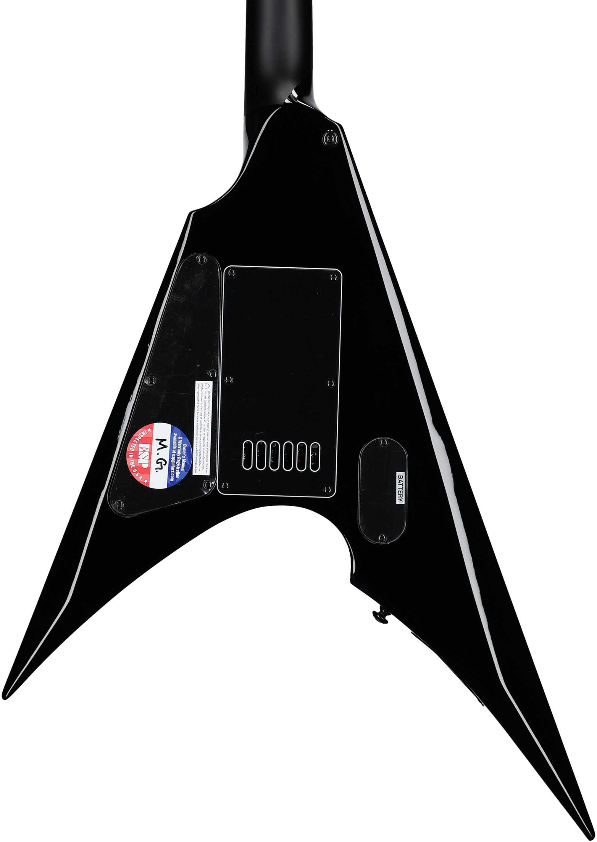 ESP LTD Arrow-1000 EverTune Electric Guitar - Black Zoso Music