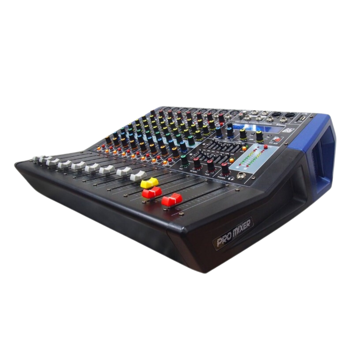 Neowood TF8D Powered Mixer 8channel 250wx2 @ 4ohm |  NEOWOOD |  MIXER-POWERED |  Zoso Music