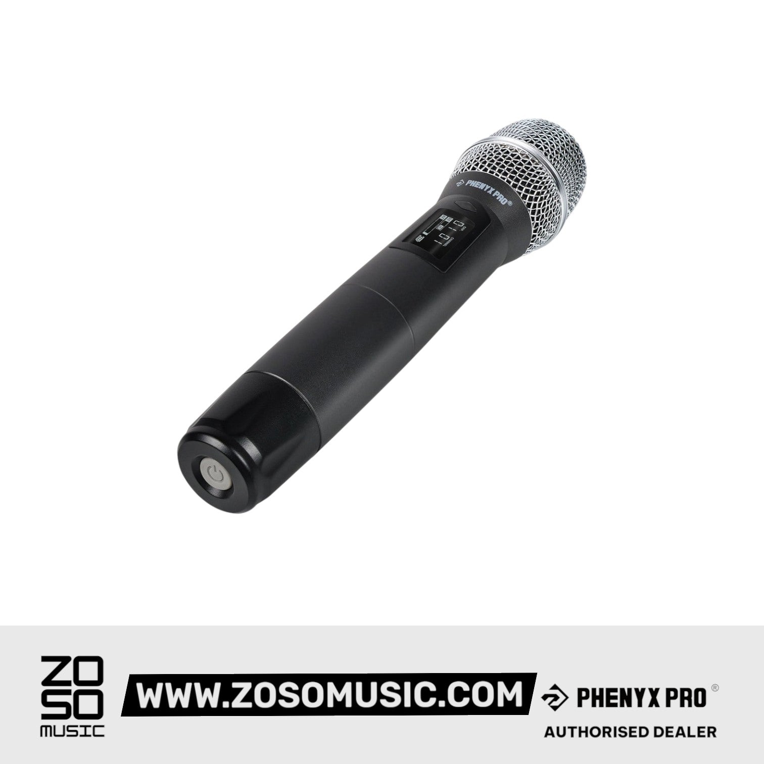 Phenyx Pro PTU-2U-2H Wireless Microphone System, True Diversity Dual Cordless Microphone Set |  PHENYX PRO |  WIRELESS-ANTENNA |  Zoso Music