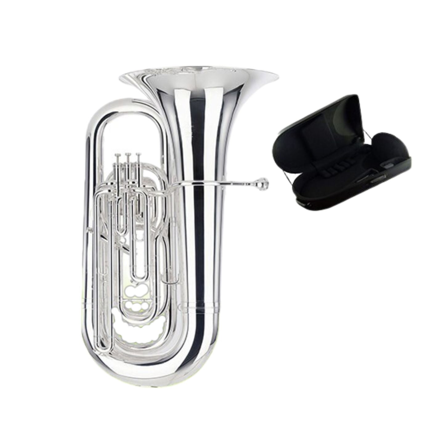 Antigua Eldon BB0120NK Tuba BBb Silver Plated Student Model