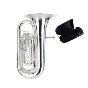 Antigua Eldon BB0120NK Tuba BBb Silver Plated Student Model |  ANTIGUA |  WOODWINDS-TUBA |  Zoso Music