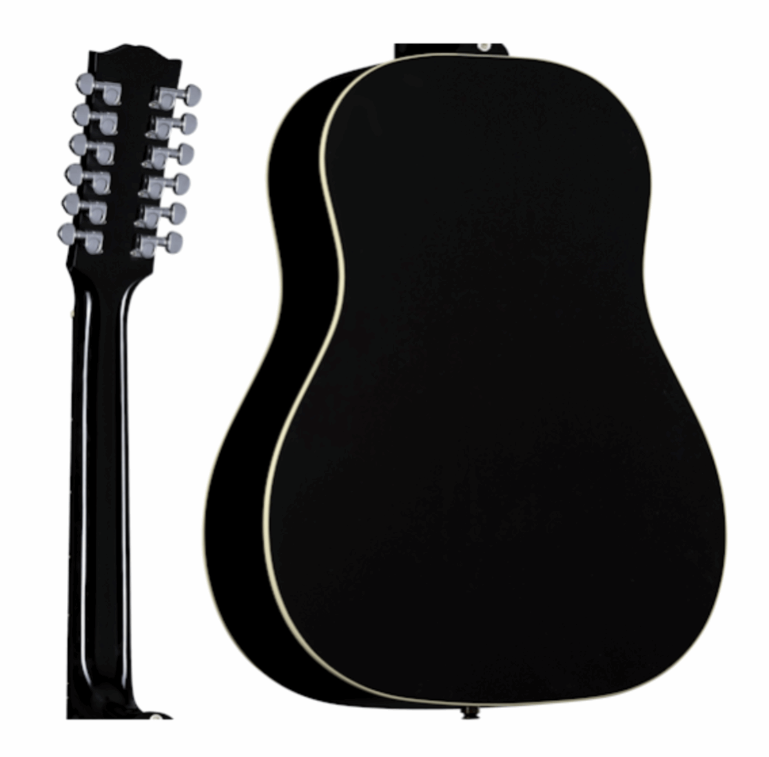 Gibson J-45 Standard 12-String (Left-handed)  Acoustic Guitar, Vintage Sunburst (MCRS4512VSL)
