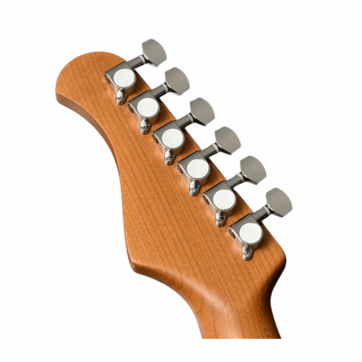 Bacchus Bst-2-rsm/m-car Universe Series Roasted Maple Electric Guitar, Candy Apple Red With Bag