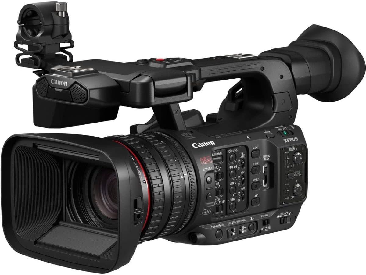 Canon XF605 UHD 4K HDR Pro Camcorder | Zoso Music Sdn Bhd