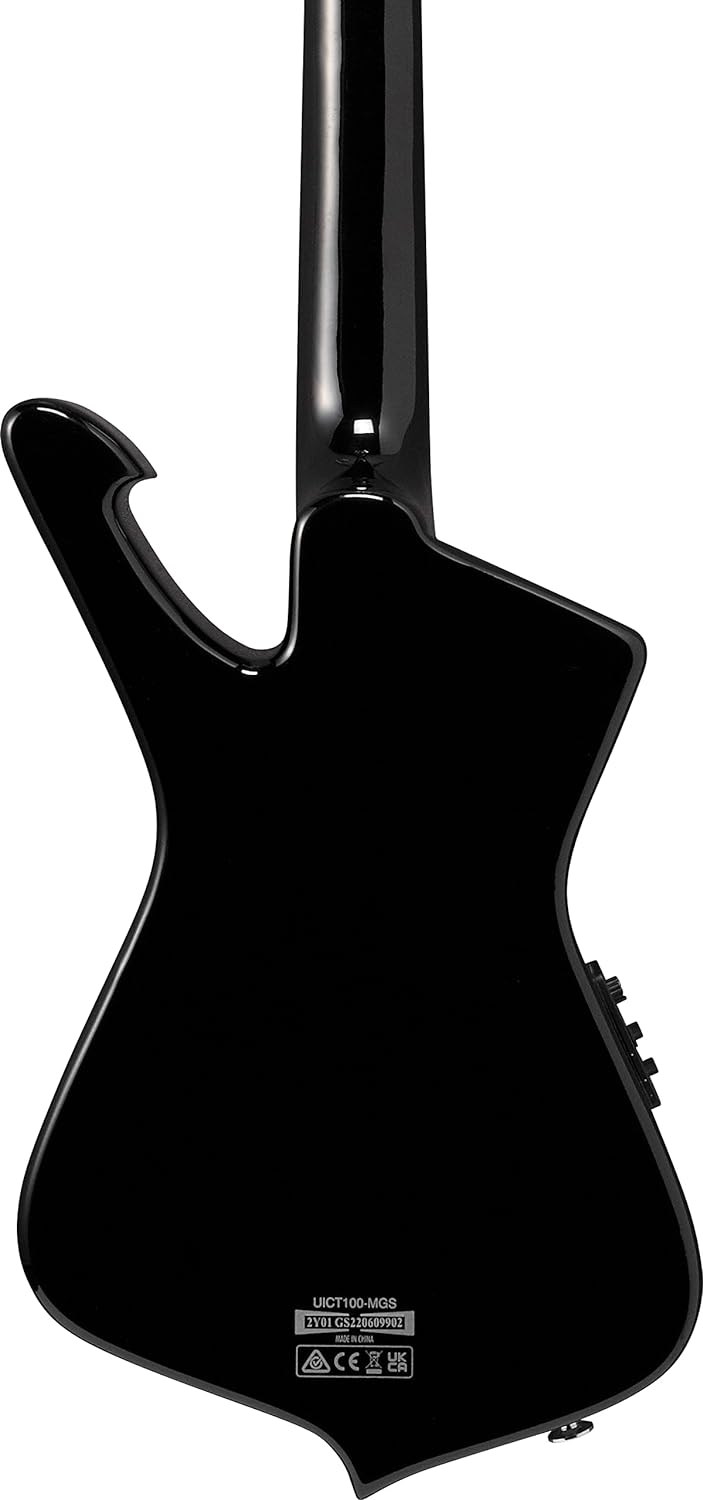 Ibanez UICT100 Iceman Electric Tenor Ukulele - Metallic Gray Sunburst |  IBANEZ |  UKULELE |  Zoso Music