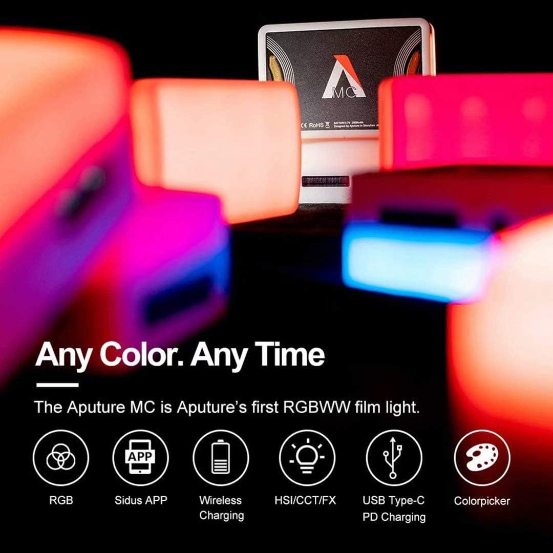Aputure MC RGBWW LED Light |  APUTURE |  LIGHTING - STUDIO |  Zoso Music