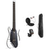 Donner HUSH-I Acoustic-Electric Guitar Kit for Travel Silent Practice - Maple Black (HUSH I) | Zoso Music Sdn Bhd