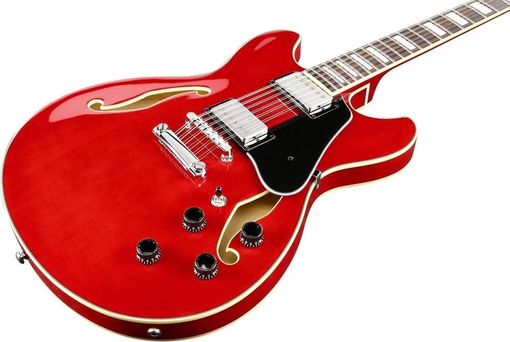 Ibanez Artcore AS7312 Semi-hollow Electric Guitar - Transparent Cherry Red |  IBANEZ |  ELECTRIC GUITAR |  Zoso Music