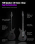 Enya Inspire Smart Electric Guitar - Black |  ENYA |  SMART GUITAR |  Zoso Music