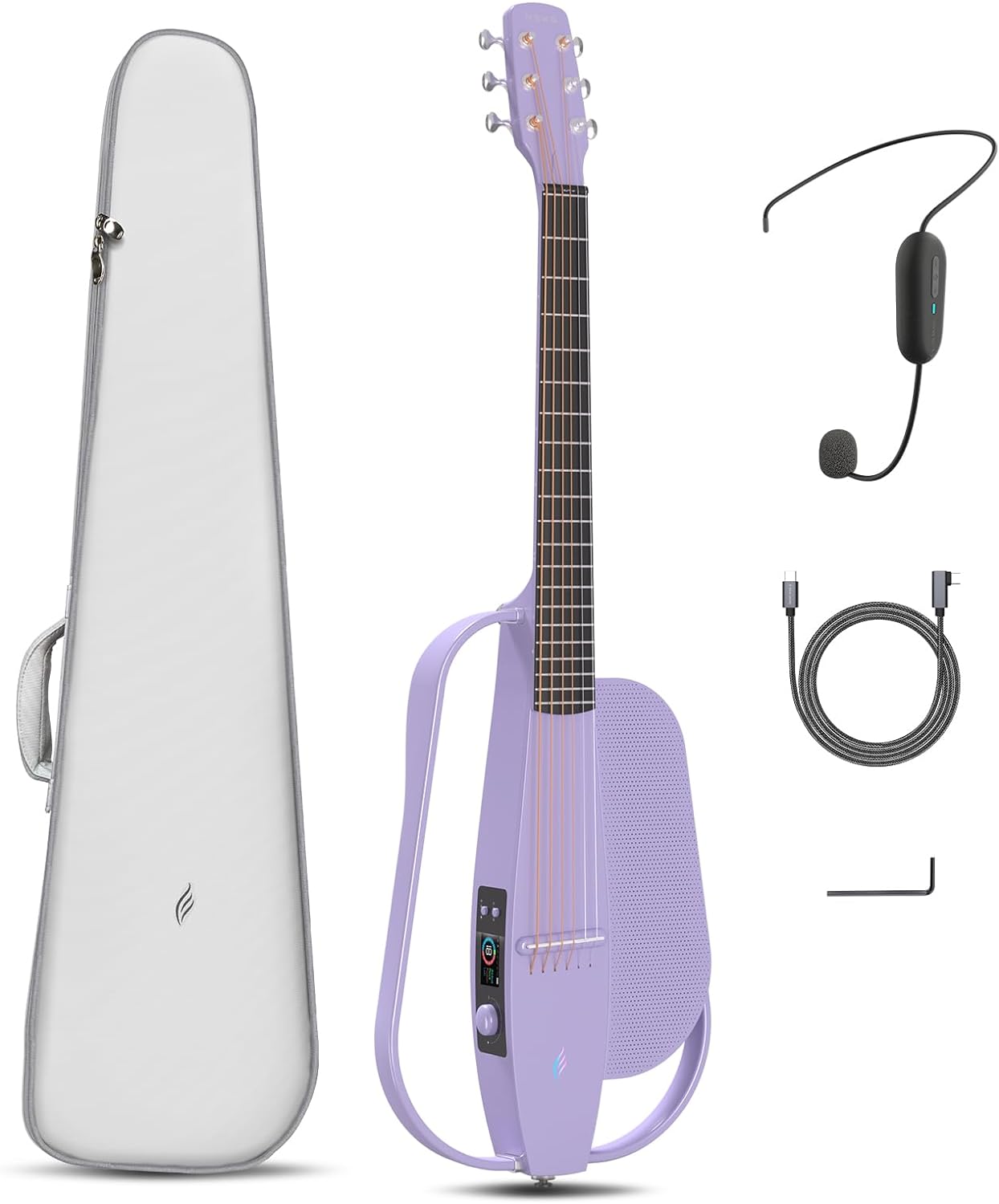 Enya NEXG SE Carbon Fiber Guitar Purple