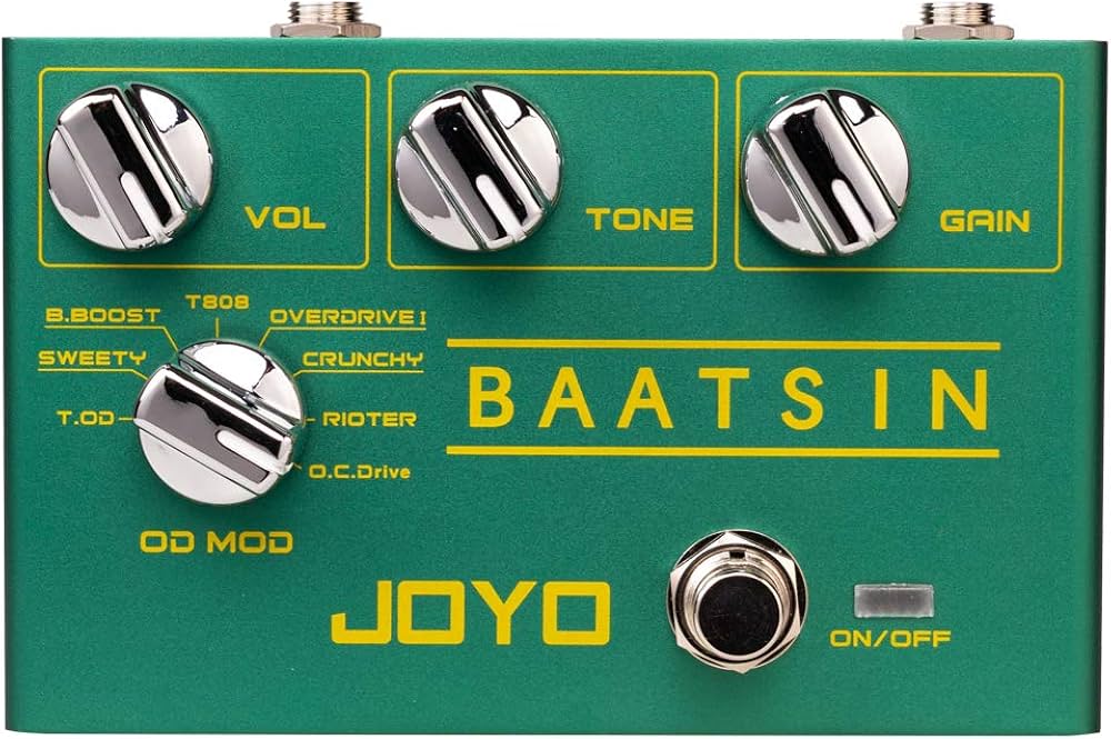 Joyo R-11 Baatsin Overdrive Guitar Effects Pedal | Zoso Music Sdn Bhd