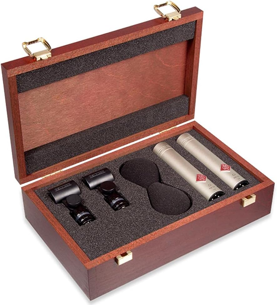 Neumann KM 184 Stereo Set Small-diaphragm Cardioid Microphone Pair - Nickel