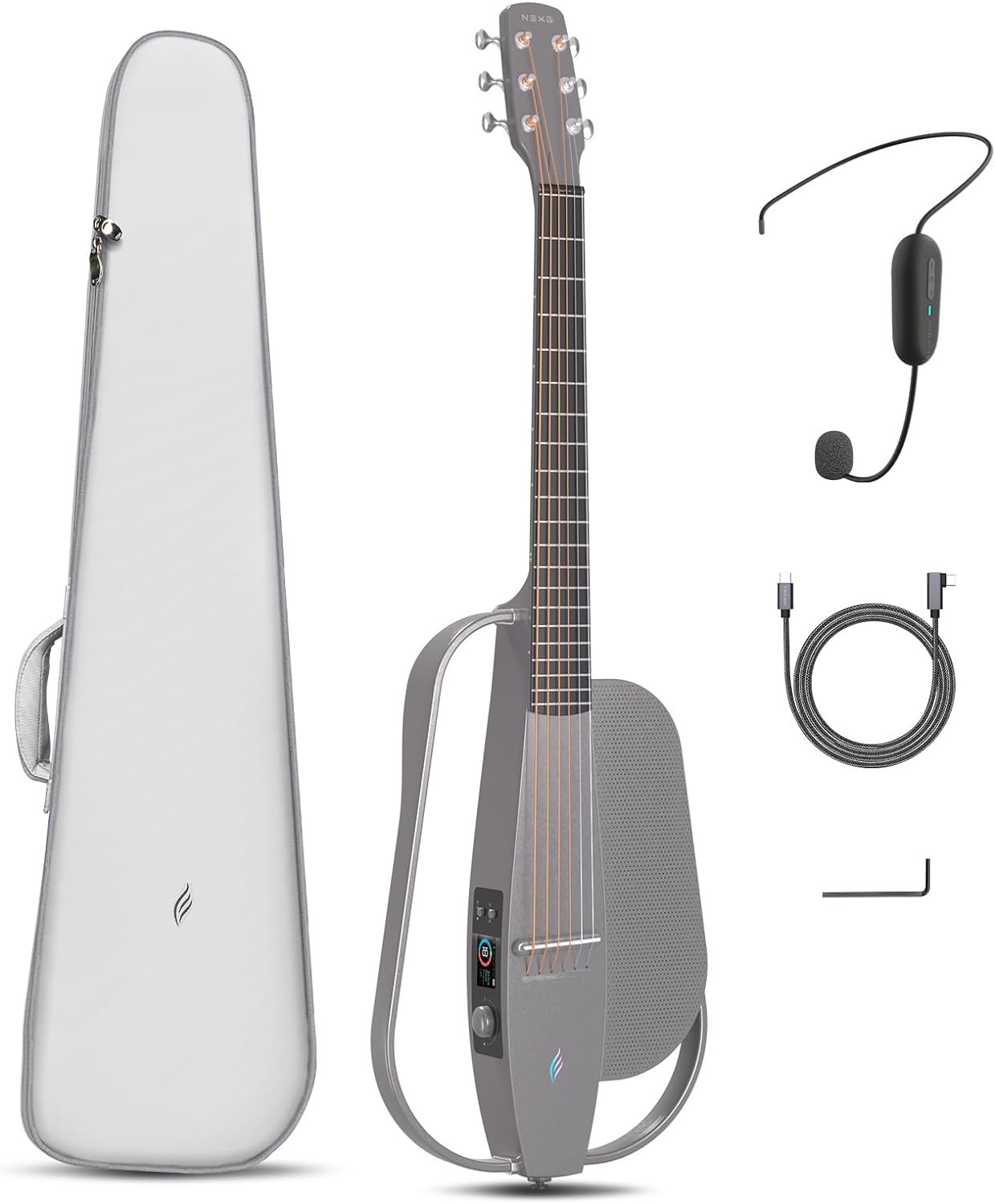 Enya NEXG SE Carbon Fiber Guitar Gray