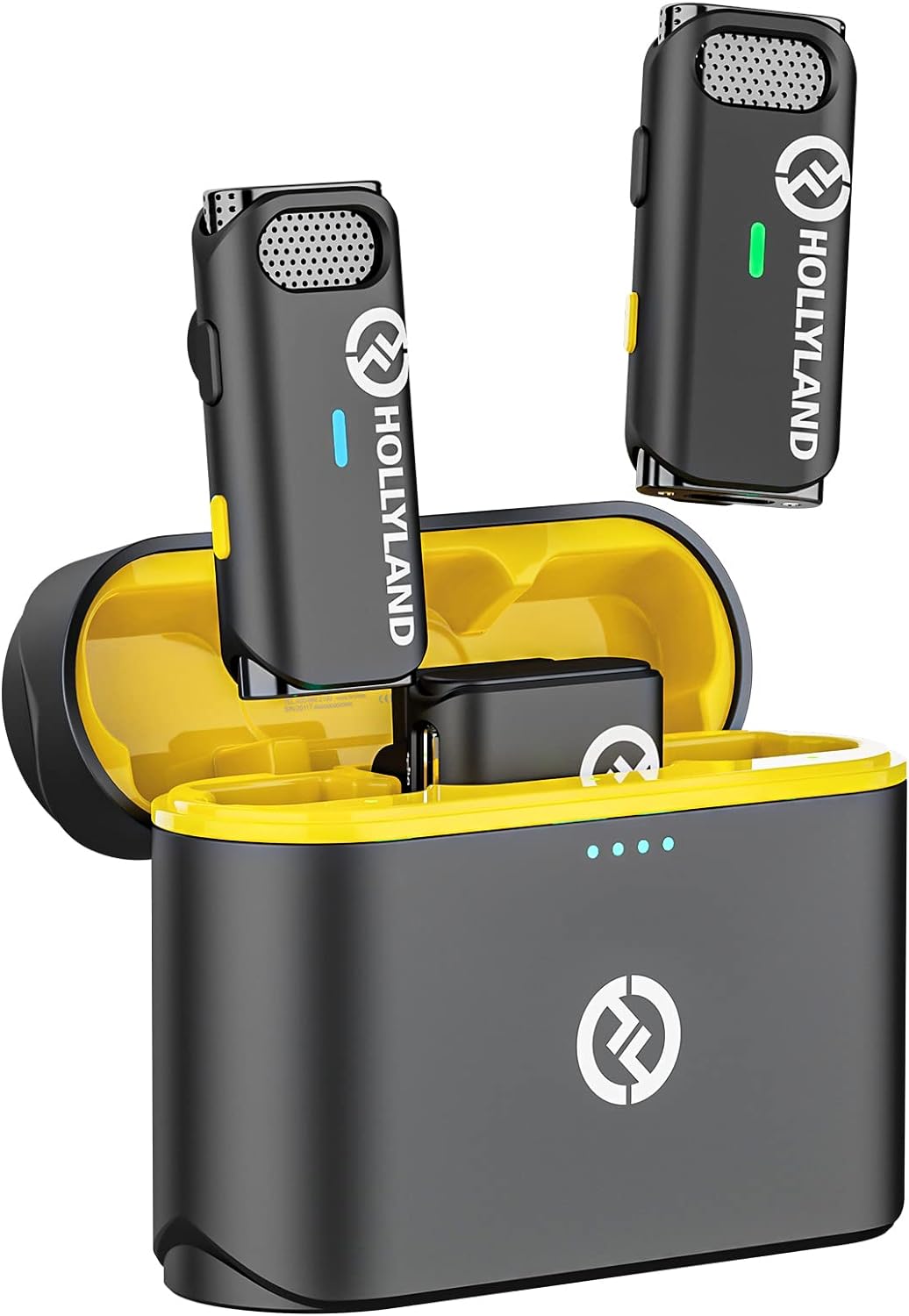 Hollyland LARK M1 DUO 2-Person Wireless Microphone System (2.4 GHz) | Zoso Music Sdn Bhd