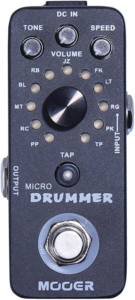 Mooer Micro Drummer Pedal | Zoso Music Sdn Bhd