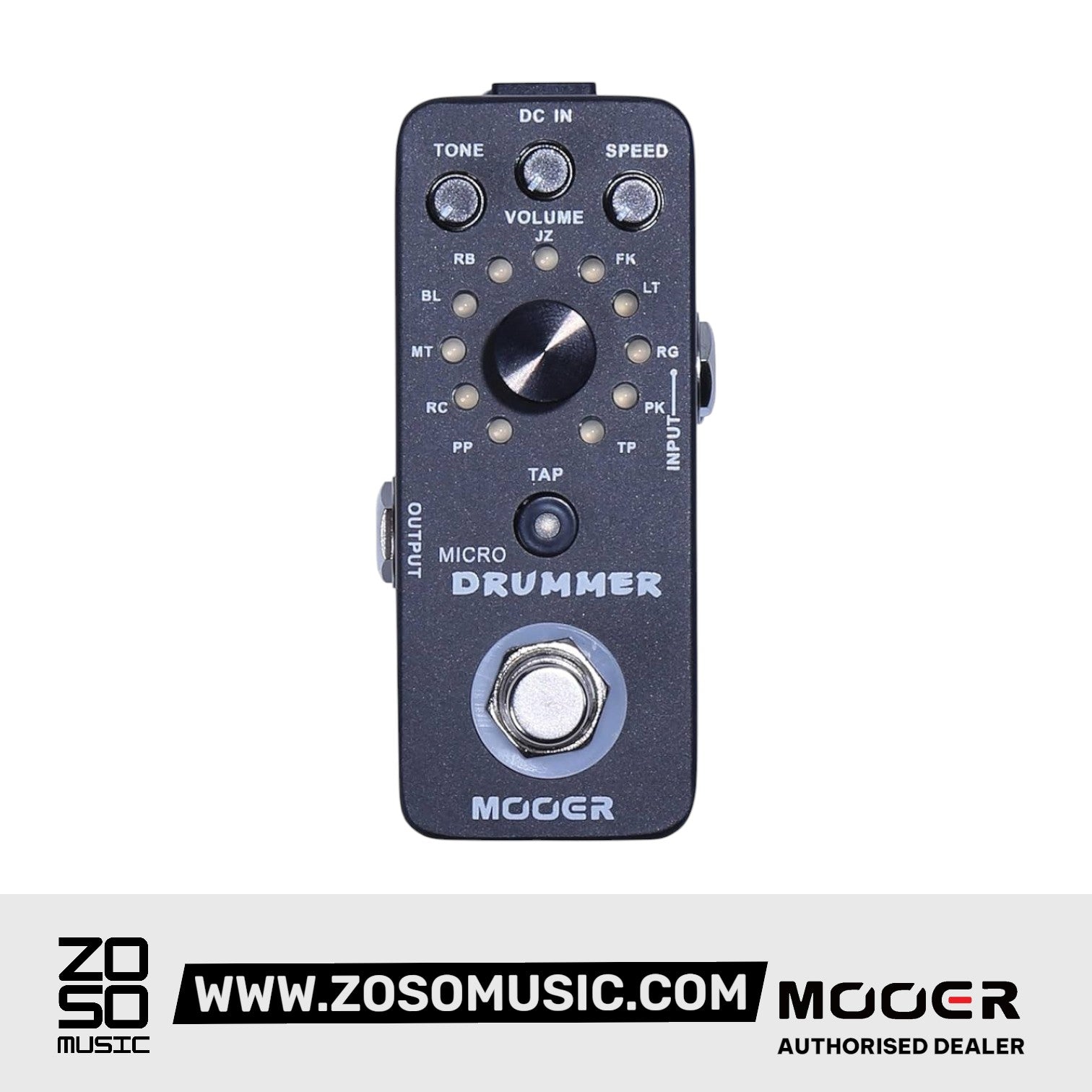 Mooer Micro Drummer Pedal | Zoso Music Sdn Bhd