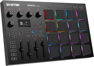 Avatar EMP-16, 16 Step Sequencer MIDI Pad Controller DJ Music Editing | Zoso Music Sdn Bhd
