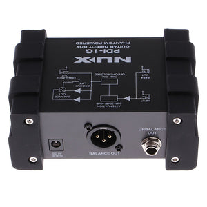 NUX PDI-1G Compact Guitar Direct DI Box | Zoso Music Sdn Bhd