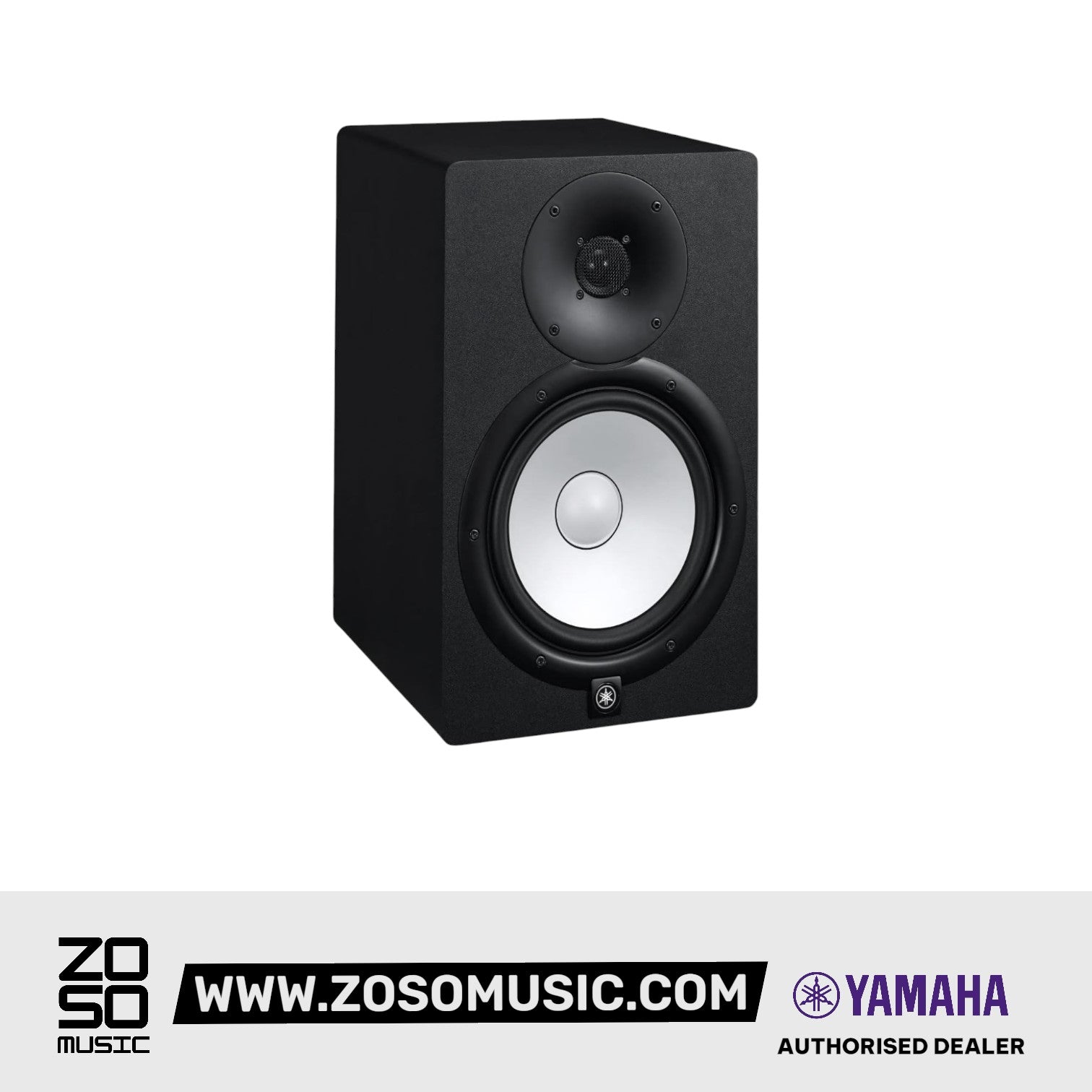 Yamaha HS8 8 inch Powered Studio Monitor Speaker - Black |  YAMAHA PRO AUDIO |  POWERED MONITOR SPEAKER |  Zoso Music