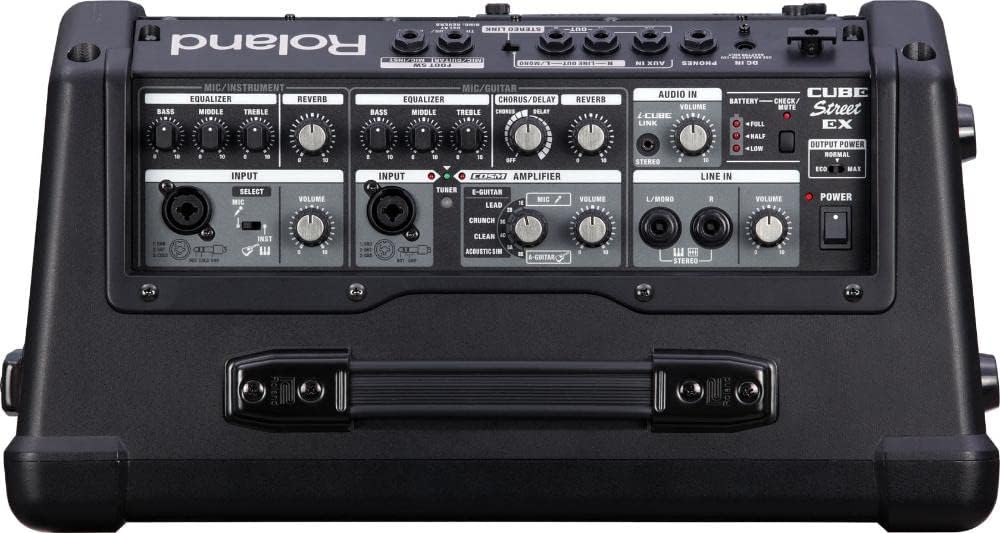 Roland CUBE Street EX 50-watt 2x8 Battery Powered Combo Amplifier |  ROLAND |  AMPLIFIER-CABINET |  Zoso Music