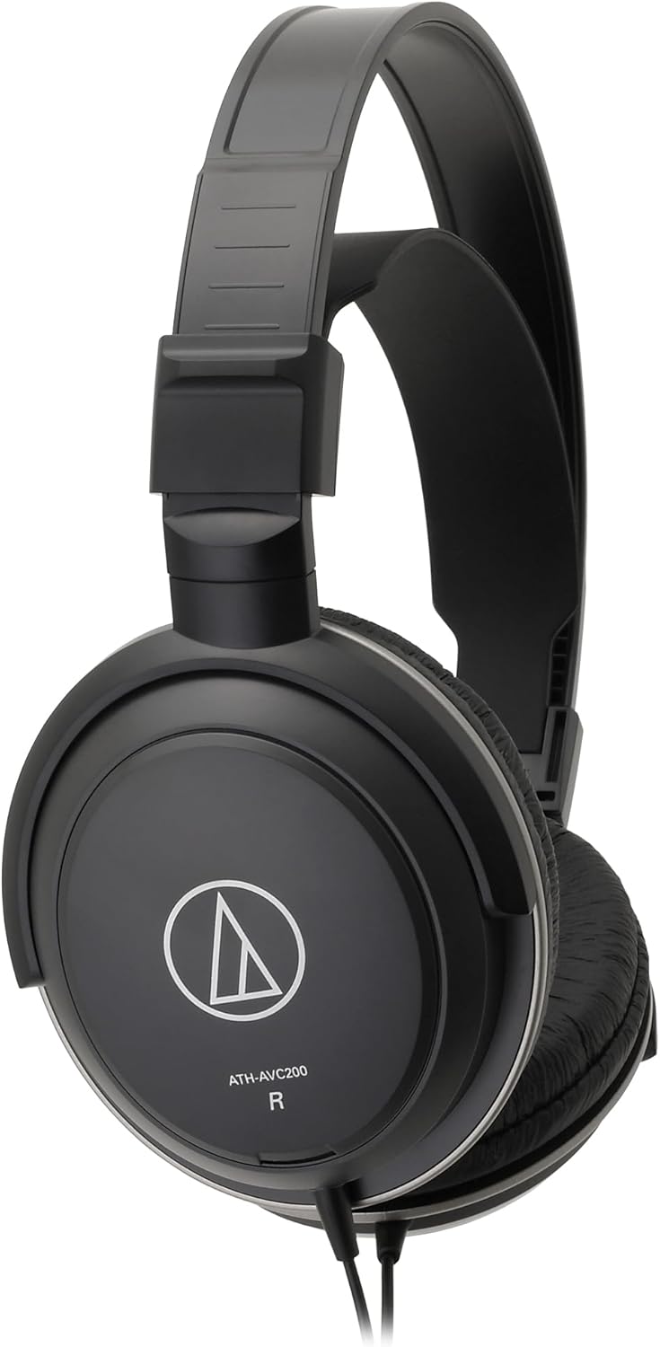 Audio Technica ATH-AVC200 SonicPro Over-Ear Closed-Back Dynamic Headphones |  AUDIO TECHNICA |  HEADPHONE |  Zoso Music