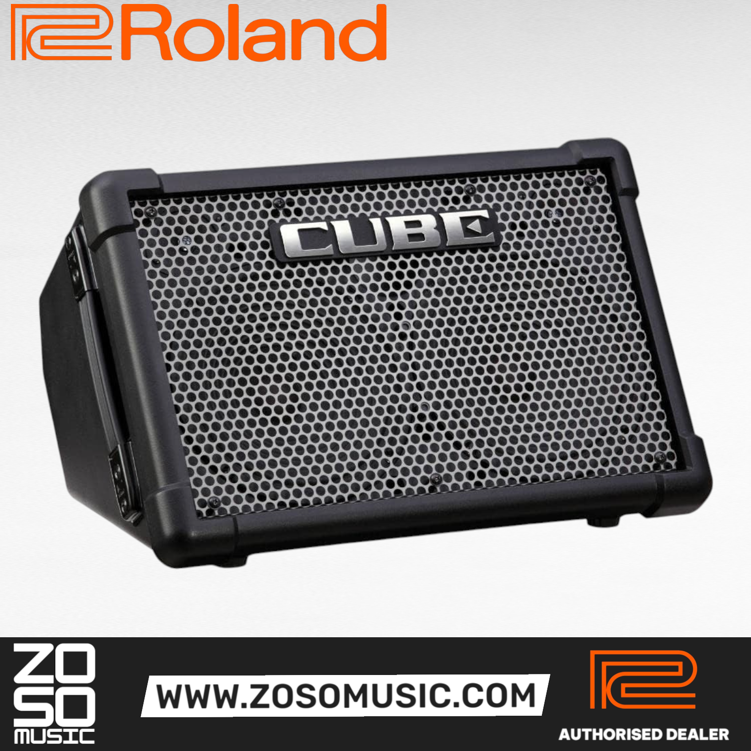 Roland CUBE Street EX 50-watt 2x8 Battery Powered Combo Amplifier | Zoso Music Sdn Bhd
