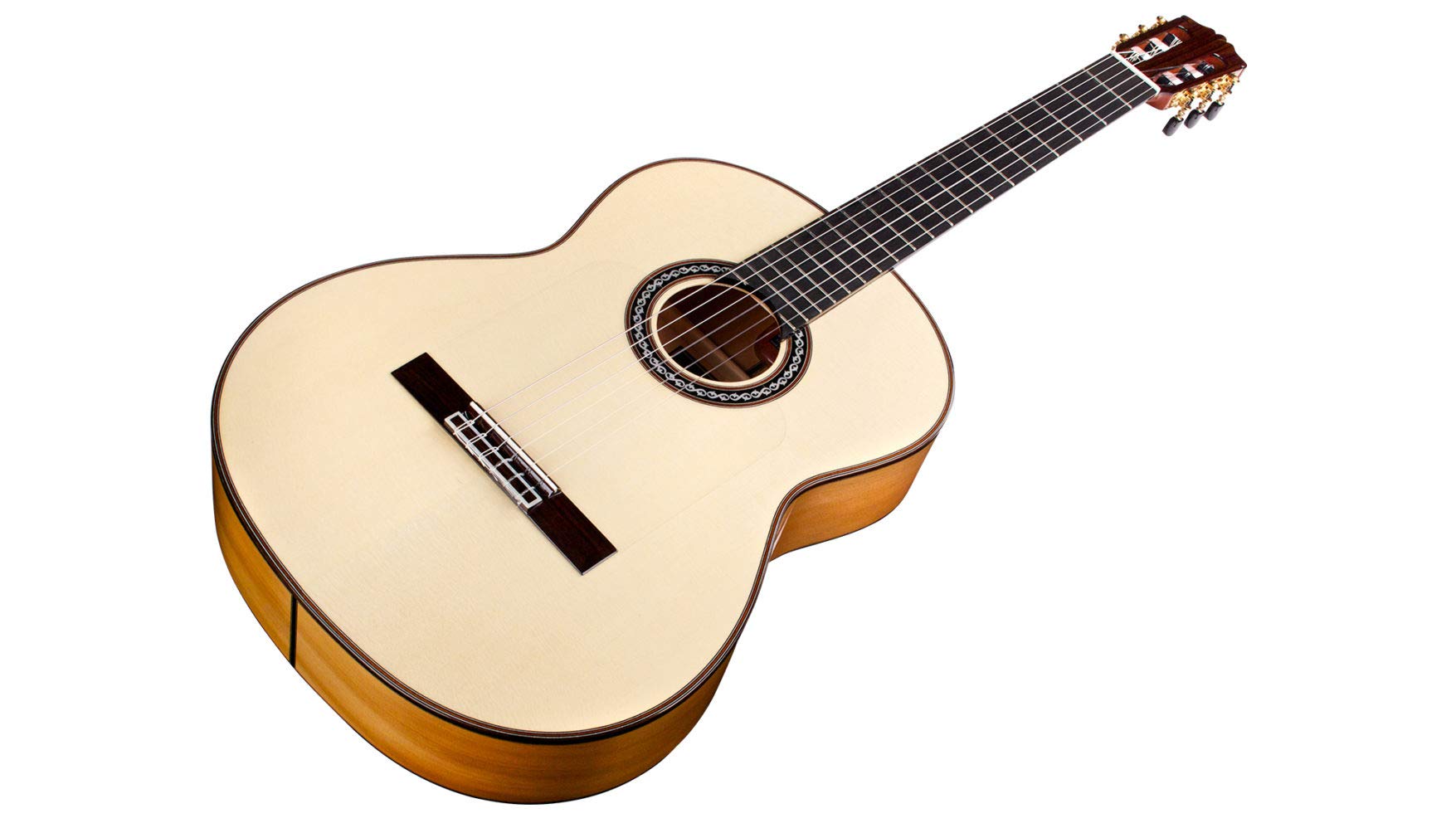 Cordoba F10 Flamenco Guitar - Solid European Spruce Top, Solid Cypress Wood, With Cordoba Polyfoam Guitar Case (Full Solid) (F-10)
