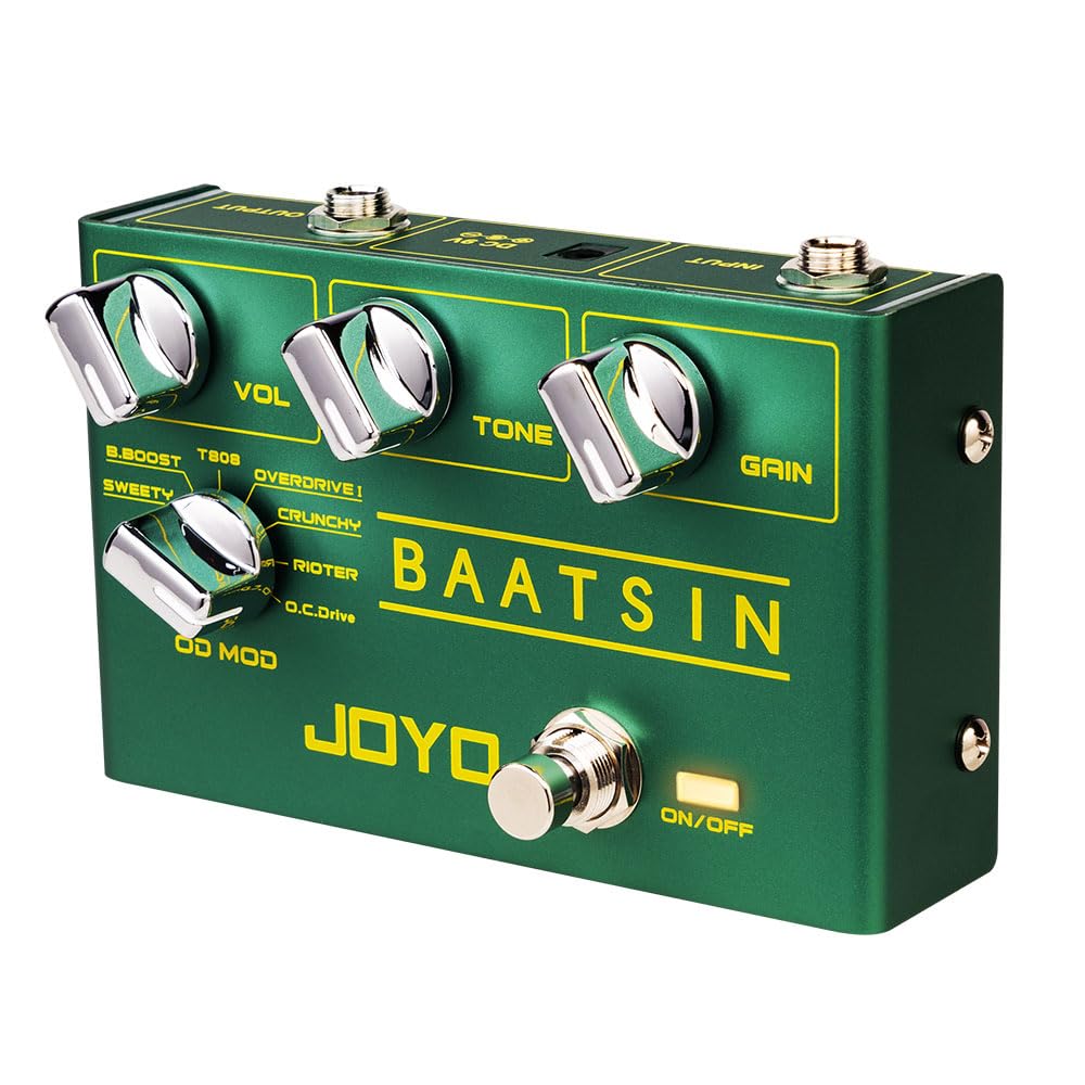 Joyo R-11 Baatsin Overdrive Guitar Effects Pedal |  JOYO |  EFFECTS |  Zoso Music