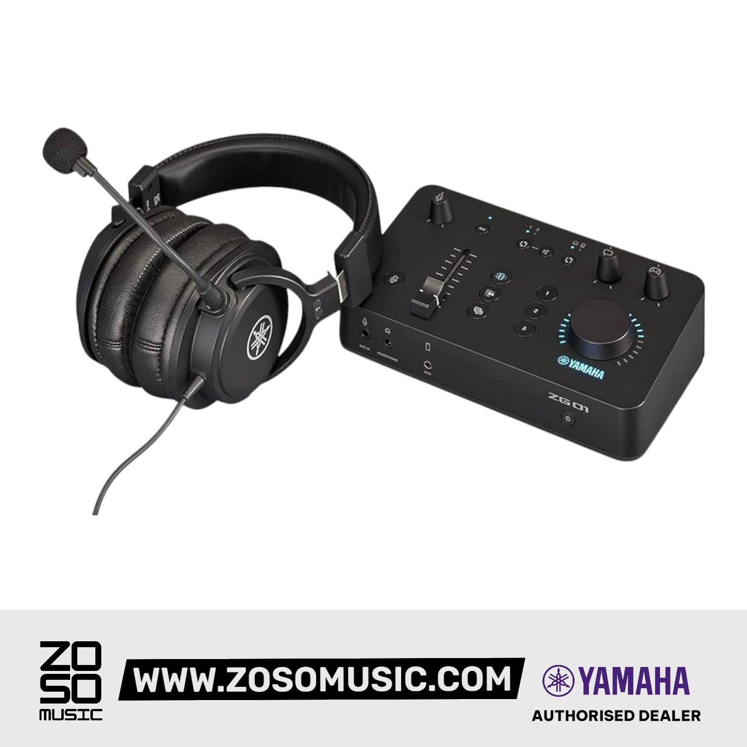 Yamaha ZG01 Game Streaming Pack (ZG-01) | Zoso Music Sdn Bhd