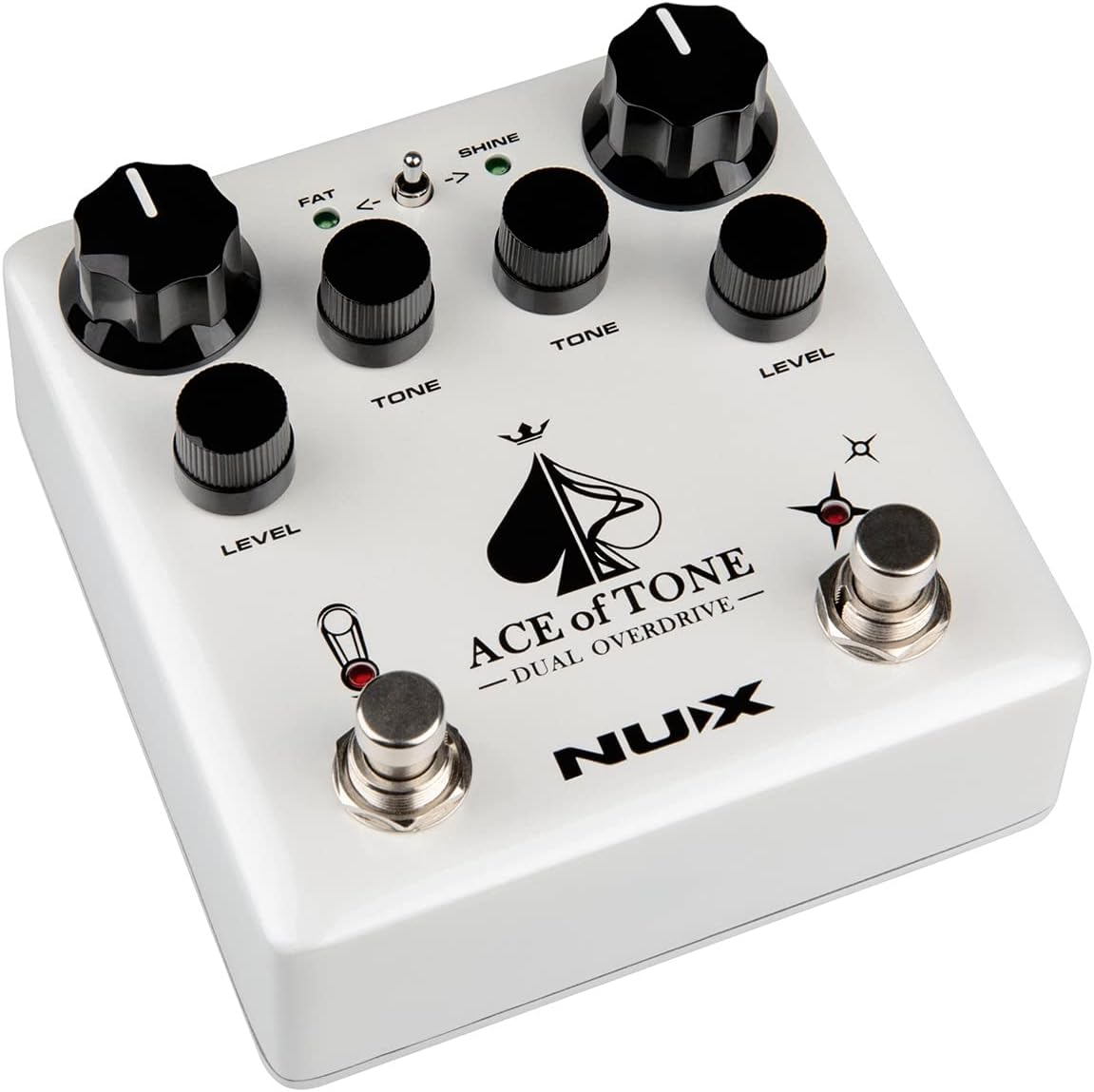 NUX NDO-5 Ace of Tone Dual Overdrive Effects Pedal