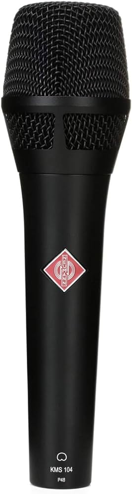 Neumann KMS104 Cardioid Microphone Black | Zoso Music Sdn Bhd