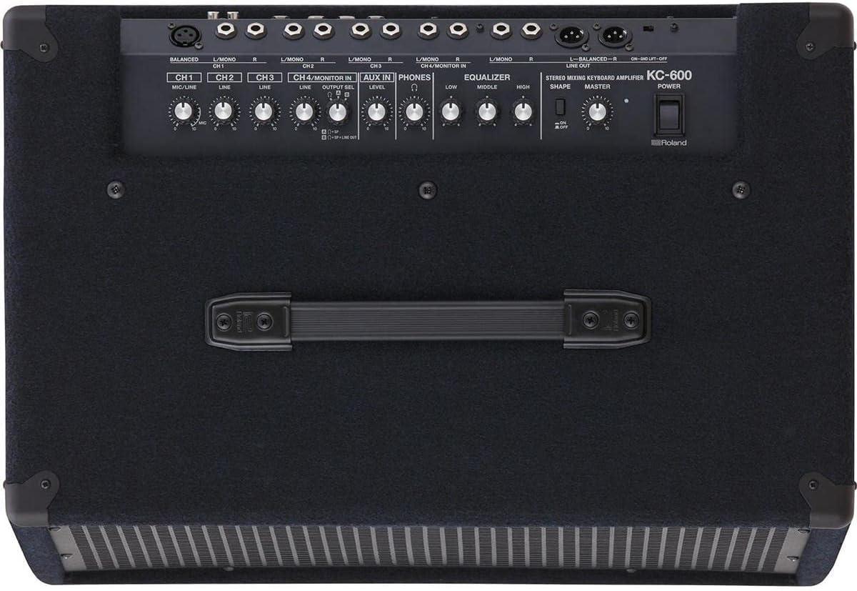 Roland KC-600 - 200 Watt, 15 Inch 4 Channel Keyboard Amplifier |  ROLAND |  AMPLIFIER-CABINET |  Zoso Music