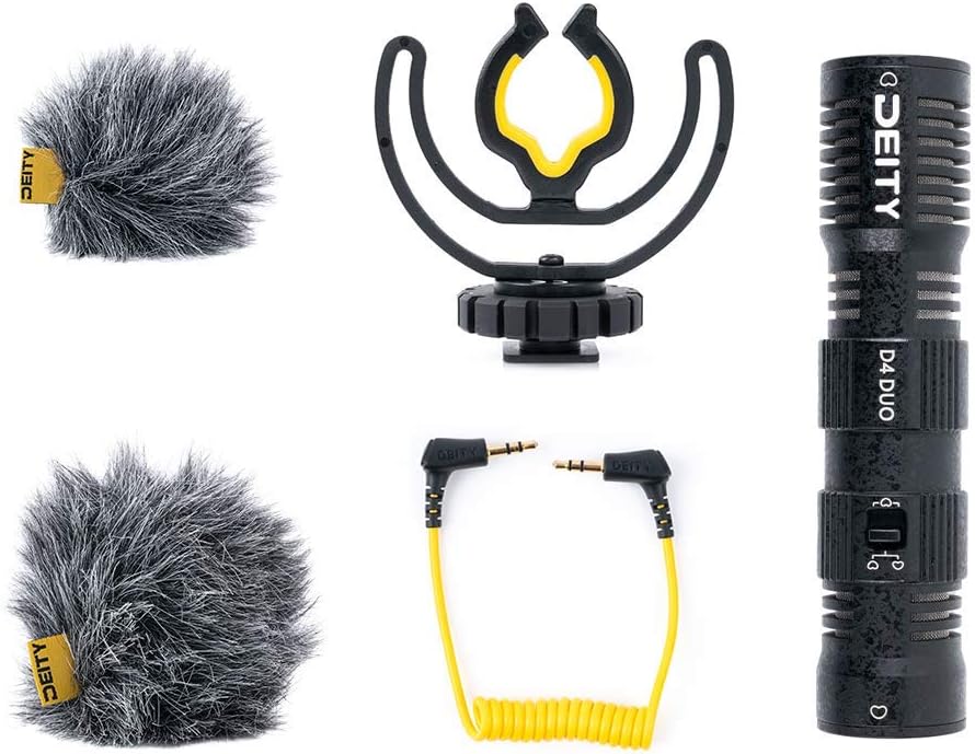 Deity Microphones V-Mic D4 DUO Dual-Capsule Micro Camera-Mount Shotgun Microphone |  DEITY |  MICROPHONE-OTHER |  Zoso Music