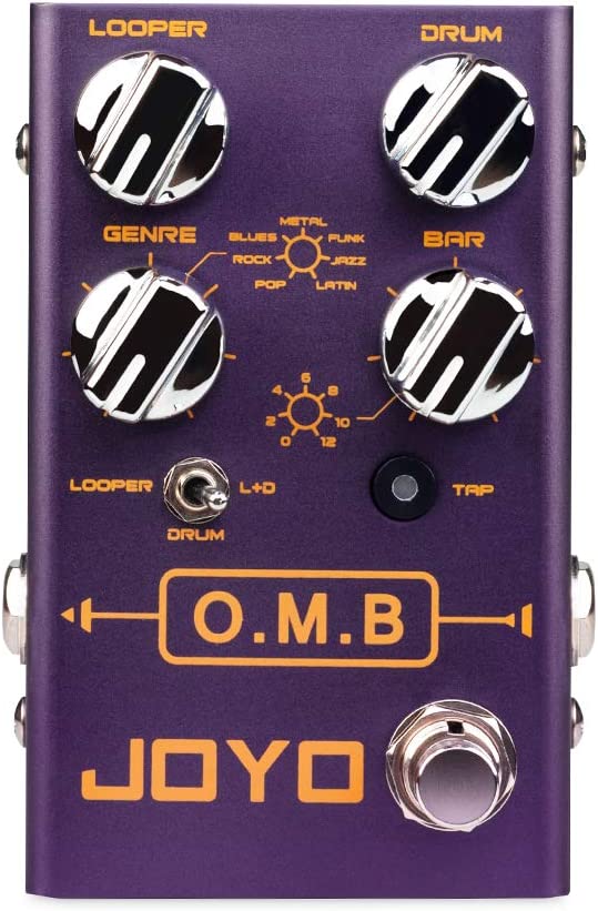 Joyo R-06 O.M.B. Looper Drum Machine Pedal | Zoso Music Sdn Bhd