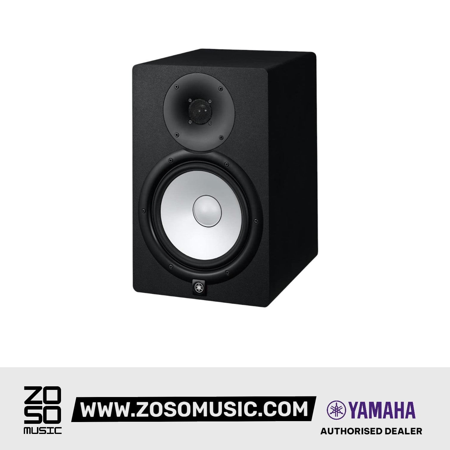 Yamaha HS8 8 inch Powered Studio Monitor Speaker - Black |  YAMAHA PRO AUDIO |  POWERED MONITOR SPEAKER |  Zoso Music