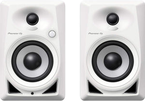 Pioneer DJ DM-50D 5-inch Active Monitor Speaker, White - Pair | Zoso Music Sdn Bhd