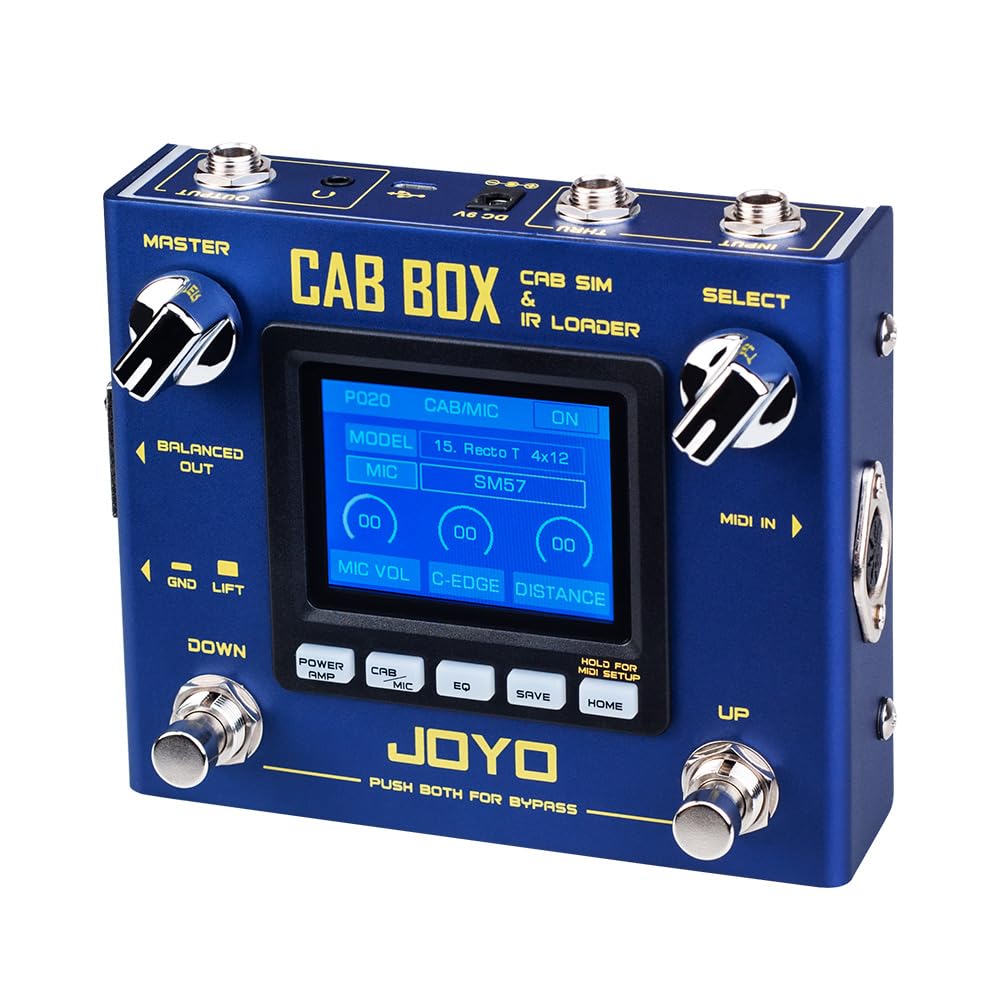 Joyo R-08 Cab-Box Guitar Effects Pedal |  JOYO |  EFFECTS |  Zoso Music