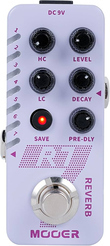 Mooer R7 Reverb Micro Pedal | Zoso Music Sdn Bhd