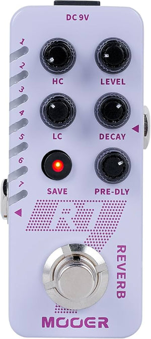 Mooer R7 Reverb Micro Pedal | Zoso Music Sdn Bhd