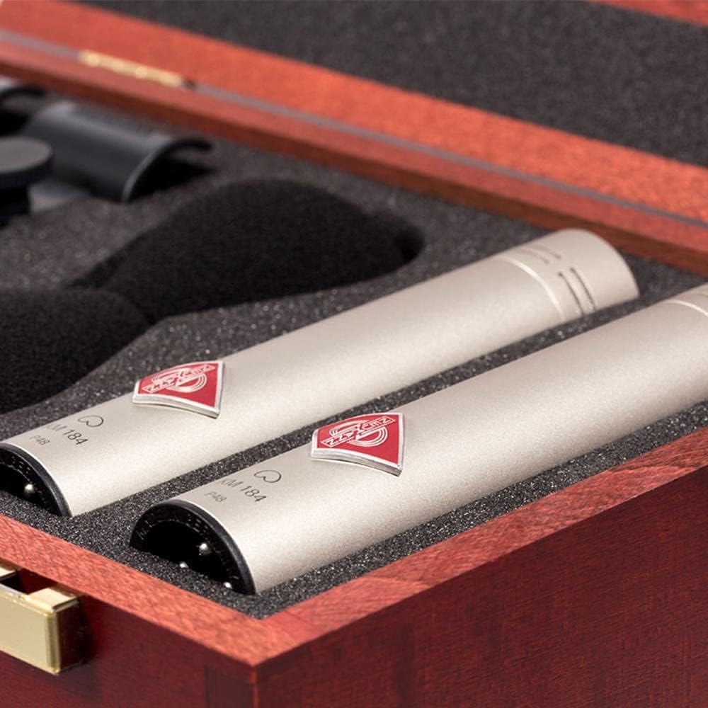 Neumann KM 184 Stereo Set Small-diaphragm Cardioid Microphone Pair - Nickel