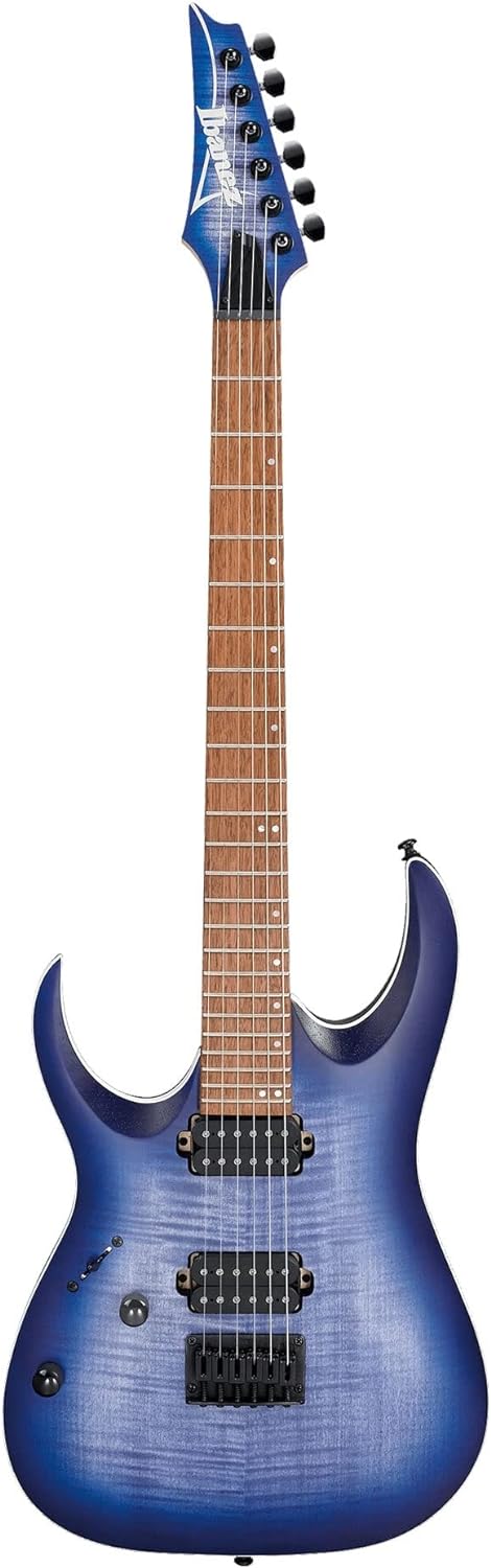 Ibanez Standard RGA42FML Left-handed Electric Guitar - Blue Lagoon Burst Flat