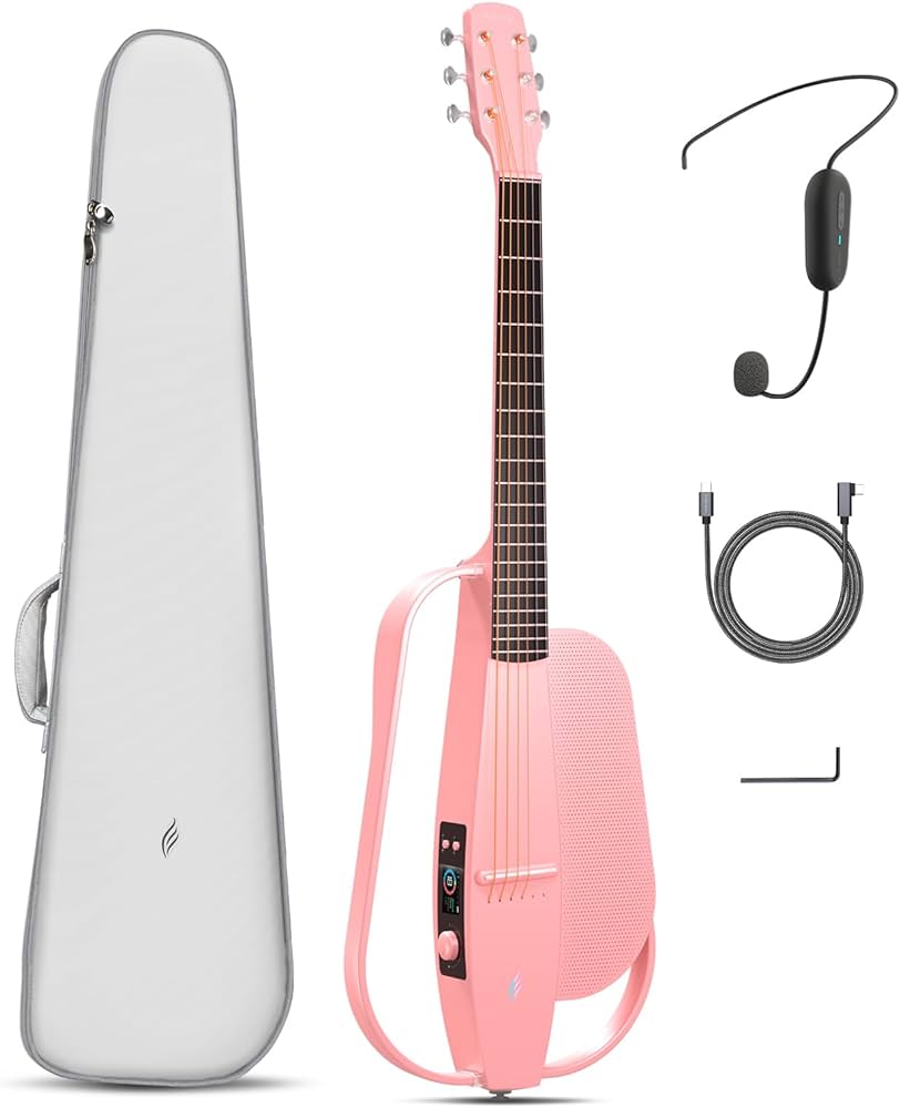 Enya NEXG SE Carbon Fiber Guitar Pink |  ENYA |  SMART GUITAR |  Zoso Music