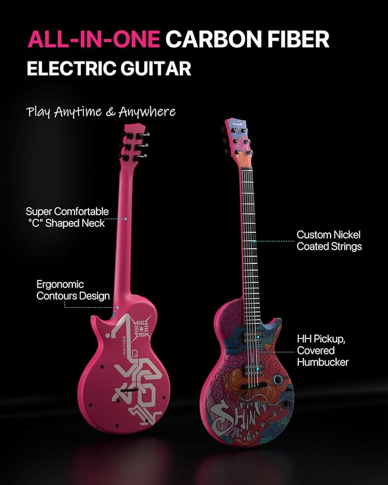 Enya Inspire Smart Electric Guitar - Shinichi Kobayashi |  ENYA |  SMART GUITAR |  Zoso Music