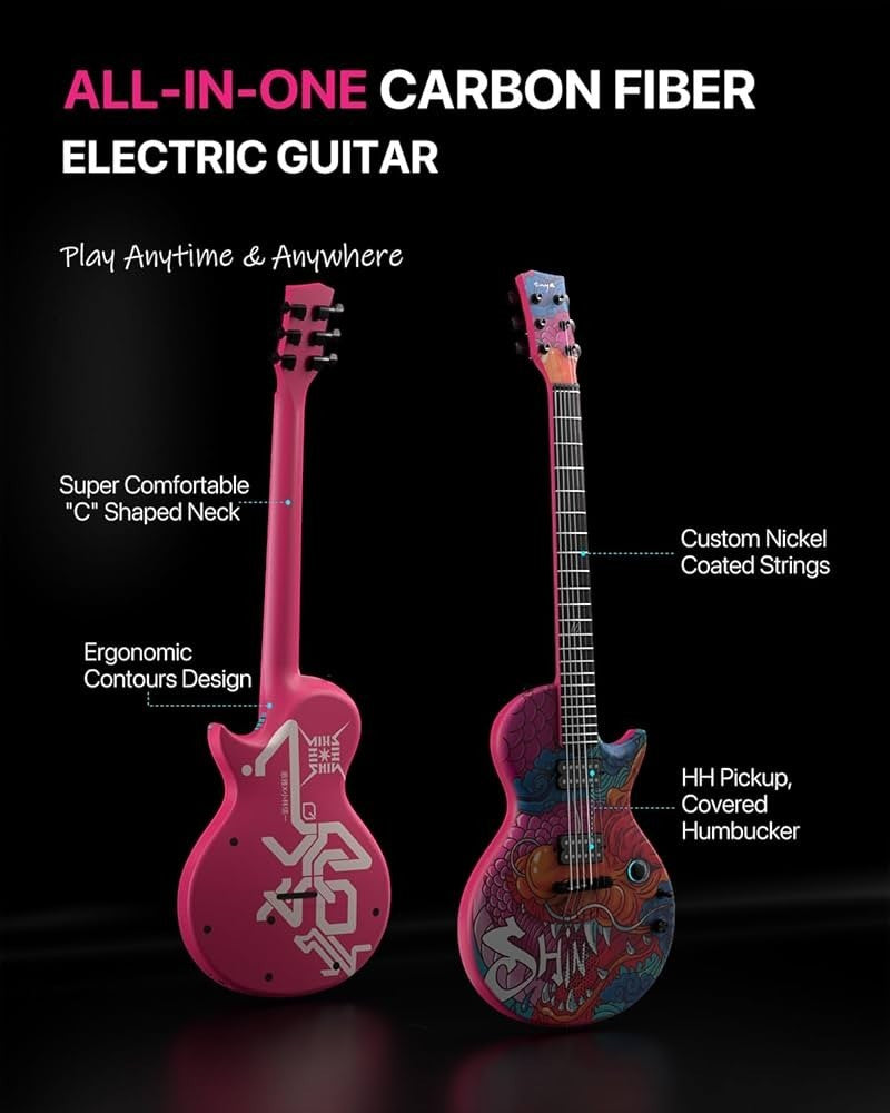 Enya Inspire Smart Electric Guitar - Shinichi Kobayashi |  ENYA |  SMART GUITAR |  Zoso Music