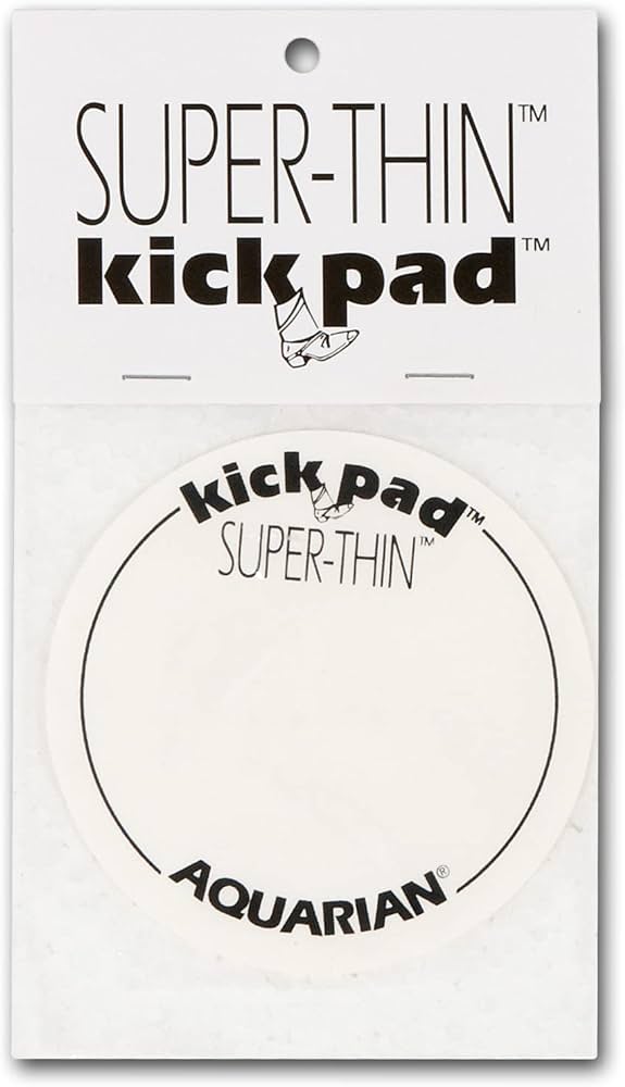Aquarian STKP1 Drumheads Super-Thin Kick Pad - Single |  AQUARIAN |  DRUM HEAD |  Zoso Music